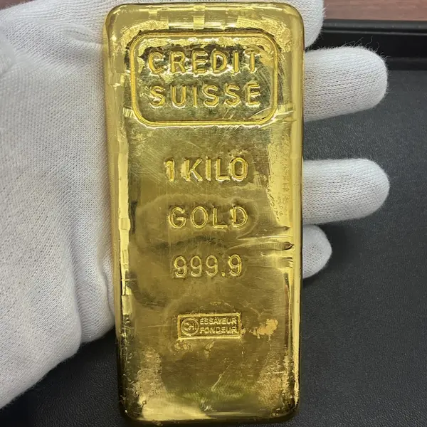 クレディ・スイス　インゴット　1kg