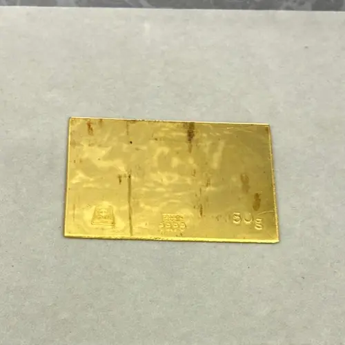 K24　日本マテリアル　純金カード　50g