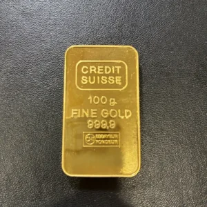 クレディ・スイス　インゴット　100g