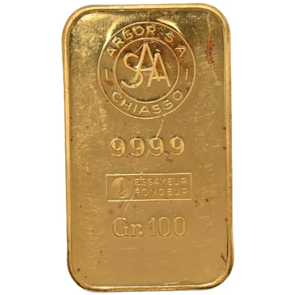 24金 (K24) ARGOR S.A.インゴット