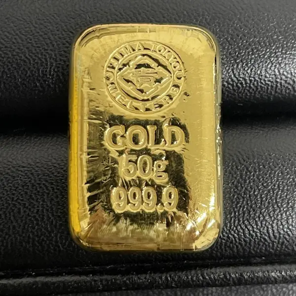 井島貴金属　インゴット　50g