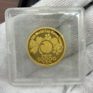 K24　2002FIFAワールドカップ記念 1万円金貨　15.6g