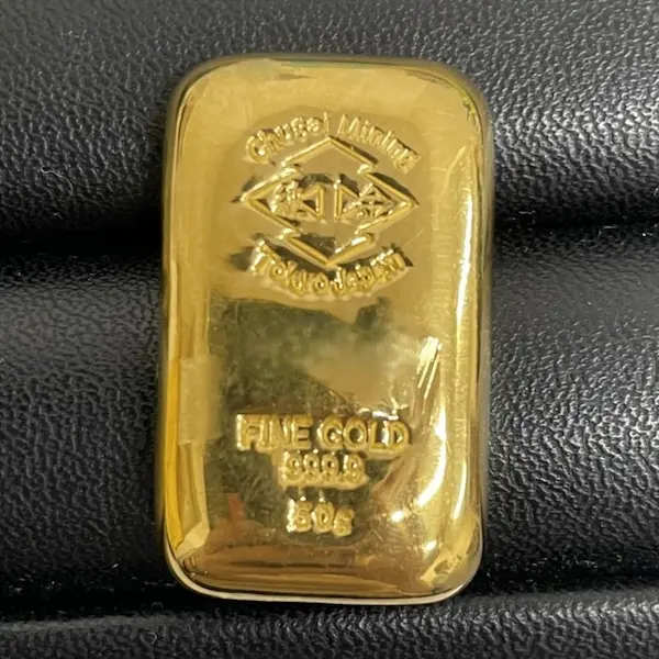 中外鉱業　インゴット　50g