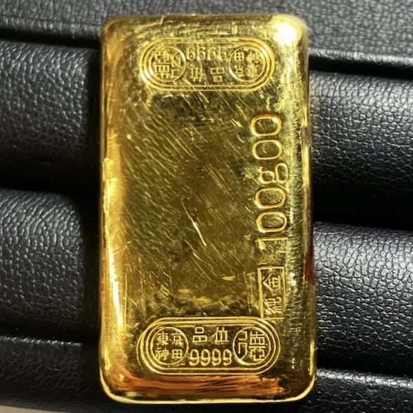徳力本店　インゴット　100g