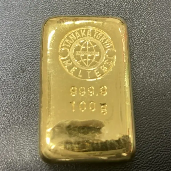 田中貴金属　インゴット　100g