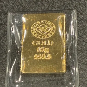井島貴金属　インゴット　15g