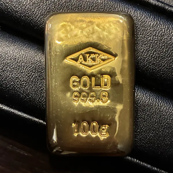 アサヒプリテック　インゴット　100g