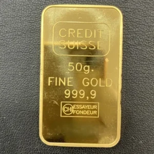 クレディ・スイス　インゴット　50g