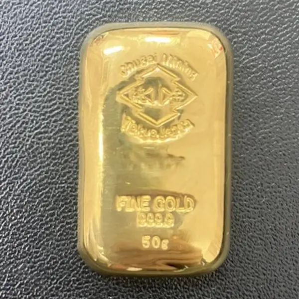 中外鉱業　インゴット　50g