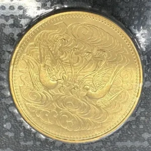 天皇陛下御在位60年記念10万円金貨