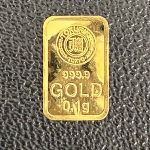 徳力本店　インゴット　 0.1g