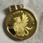 K24　グリフィン金貨　1/10オンス　3.1g