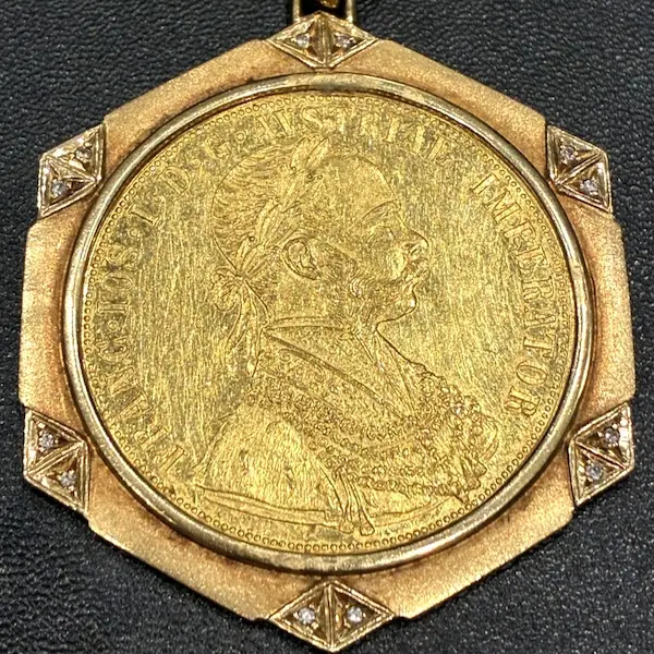 K23　フランツ・ヨーゼフ1世　4ダカット金貨　13.9g