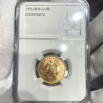 K21.6　旧ソ連　1976年　チェルボネッツ　10ルーブル金貨　8.6g