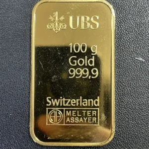 UBS　インゴット　100g