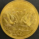 天皇陛下御在位60年記念10万円金貨