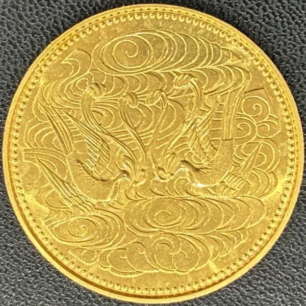 天皇陛下御在位60年記念10万円金貨