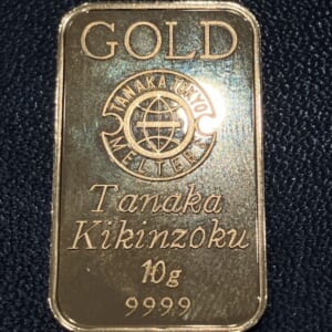 田中貴金属　インゴット　10g