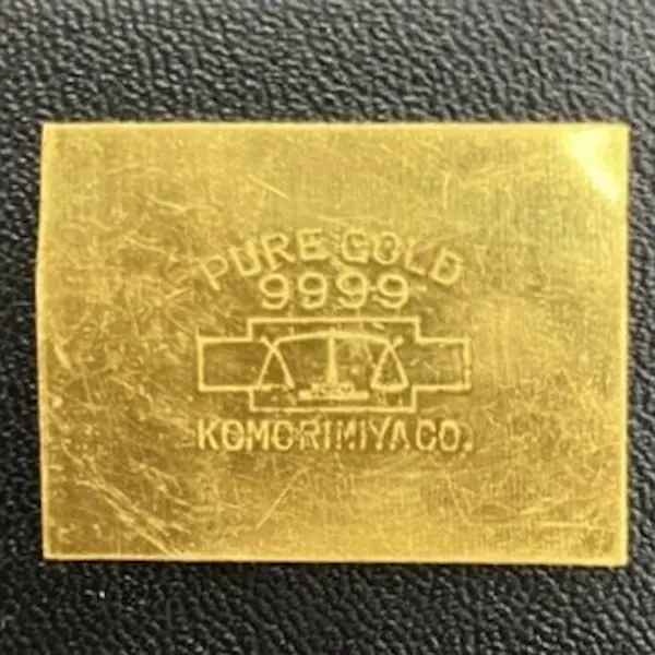 K24　小森宮金銀店　板金　5g
