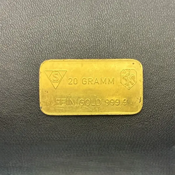 スイスバンク　インゴット　20g