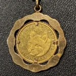 K24　クック諸島　オオヤマネコ金貨　1/25oz　ペンダントトップ　1.2g