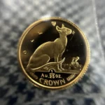 K24　マン島キャット金貨　1/25oz　1.2g