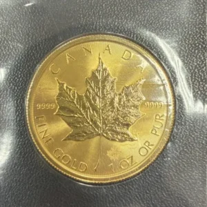 K24　メイプルリーフ金貨　1oz　31.1g