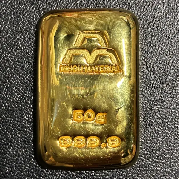 日本マテリアル　インゴット　50g
