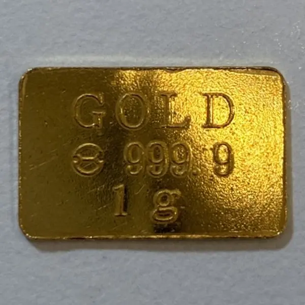 田中貴金属　CAC　インゴット　1g