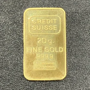 クレディ・スイス　インゴット　20g
