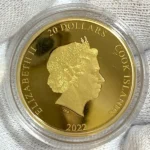 K24　天皇陛下御即位三周年記念 20ドル金貨　3.1g