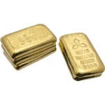 純金インゴット5枚まとめ