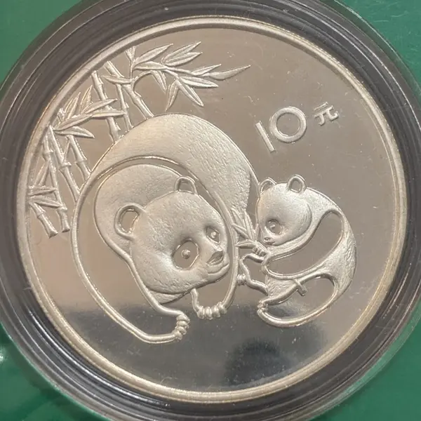 SV1000　 中国10元パンダ銀貨　27g