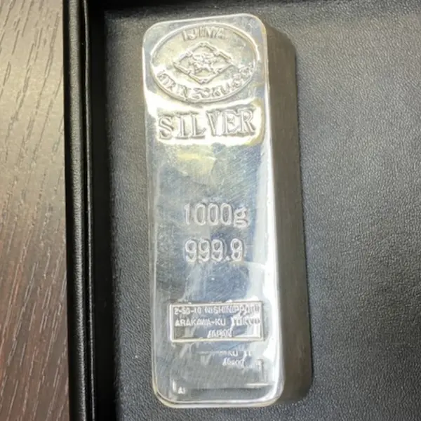 SV1000　井島貴金属精錬　インゴット　1kg