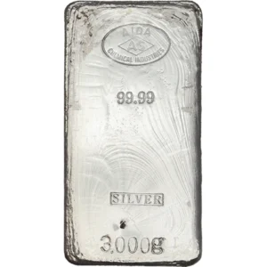 Sv999_相田化学純銀インゴット 3kg