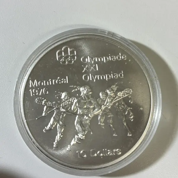 SV925　モントリオール五輪1976プルーフ銀貨　48.6g