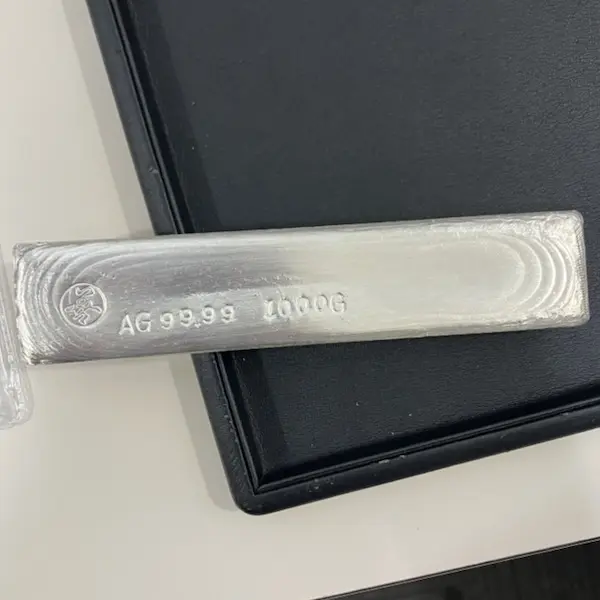 SV1000　森銀　インゴット　1kg