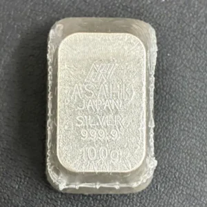 SV1000　アサヒメタルファイン製 純銀インゴット　100g