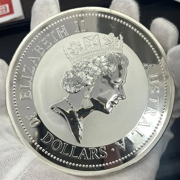 SV1000　オーストラリア クッカバラ 銀貨　1000g