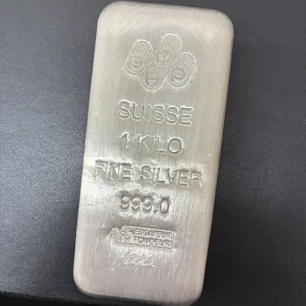 SV1000　スイスPAMP　インゴット　1㎏