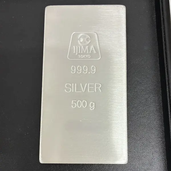 SV1000　井嶋金銀工業　インゴット　500g
