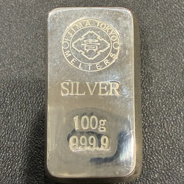 SV1000　井島貴金属　インゴット　100g