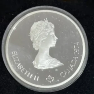SV925　1976年モントリオールオリンピック記念　10ドル銀貨　48.6g