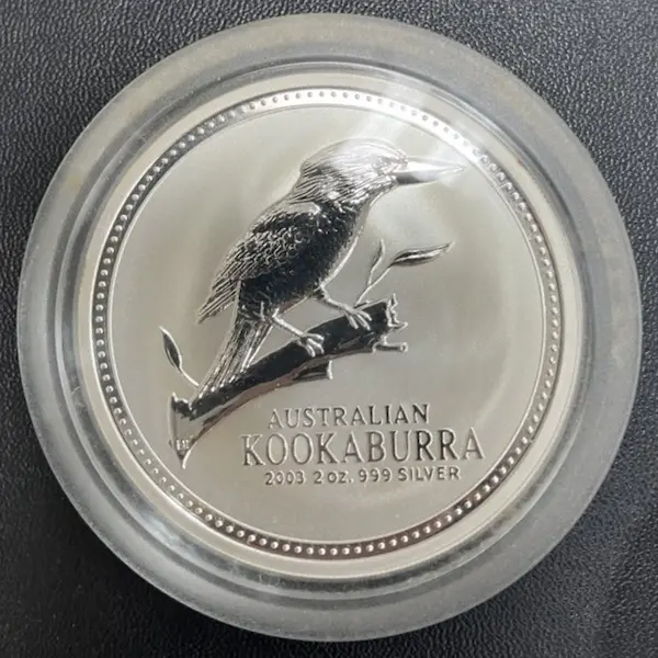 SV1000　ワライカワセミ銀貨　2oz　62.2g