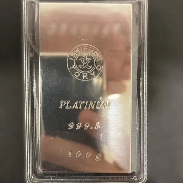 石福金属工業 プラチナ地金 100g