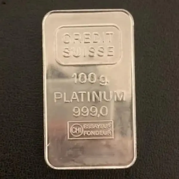 海外インゴット100g