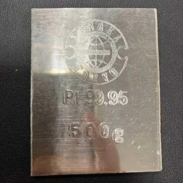 Pt1000　田中貴金属　インゴット　500g