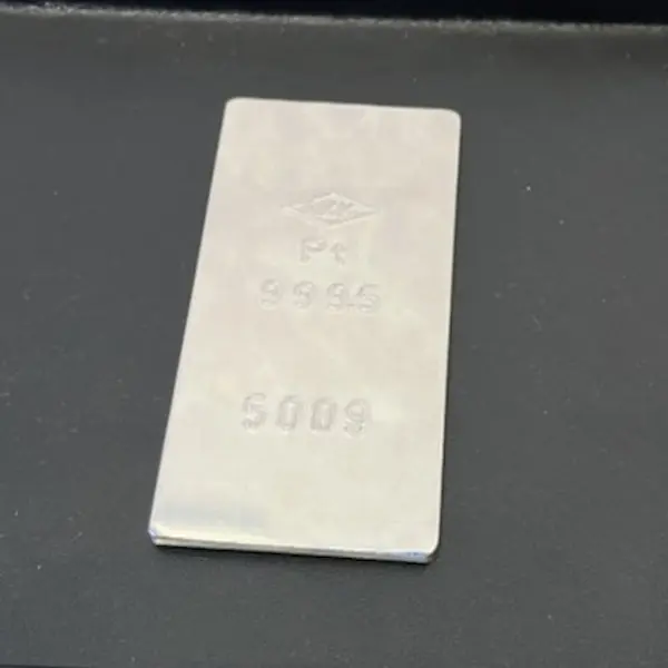 Pt1000　アサヒプリテック　インゴット　500g