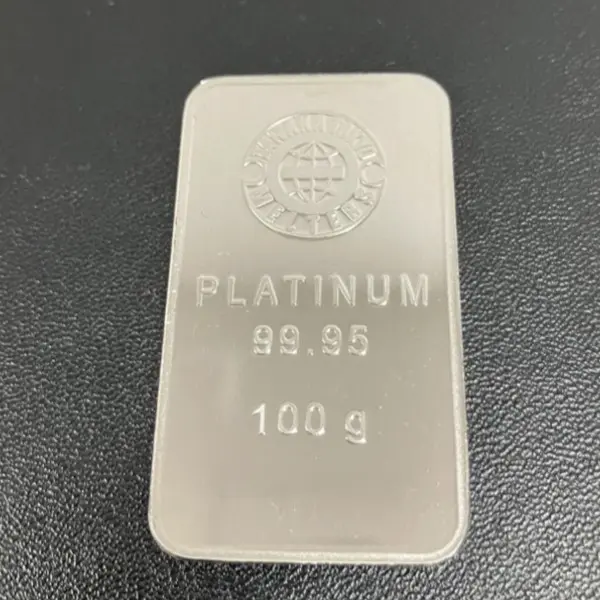Pt1000　田中貴金属　インゴット　100g