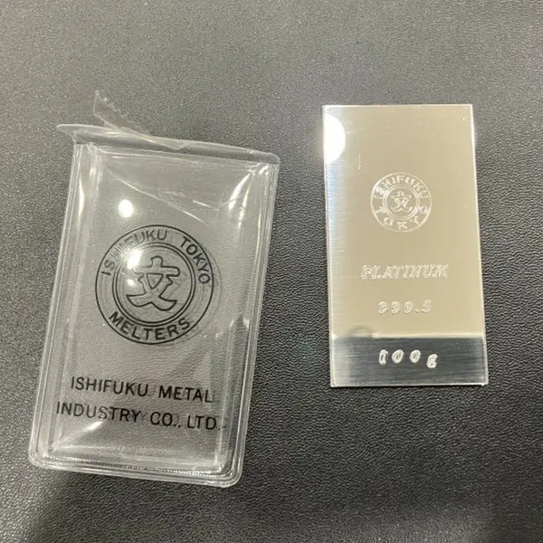 Pt1000　石福金属興業　インゴット　100g